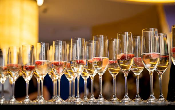 istock Champagne with strawberries stock photo 1402170843