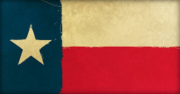 Texas flag stock photo