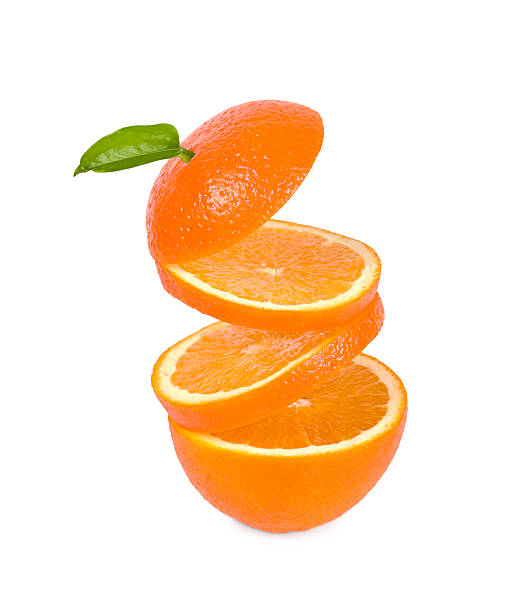istock slices of orange  fall a spiral 140217164