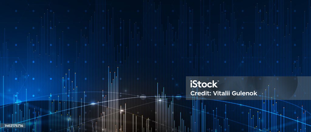 Tech Development Background Abstract Technology Background Business Development Stock Illustration ...