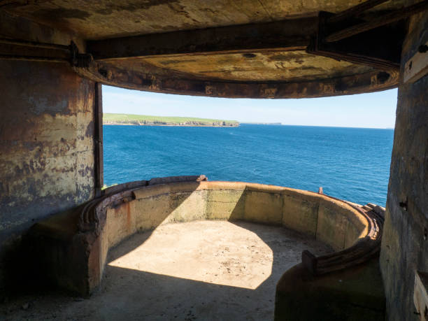 istock Gun Emplacement at Hoxa Head, Orkney 1402179445