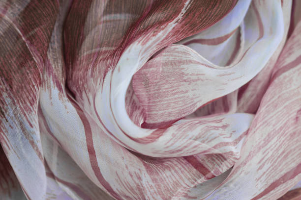 istock The fragment of multicolored fabric texture scarf. Best use as background 1402180854