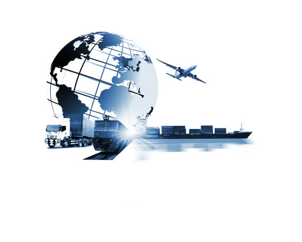 istock Logistics and transportation of world Container Cargo ship logistic import export and transport industry background 1402194428