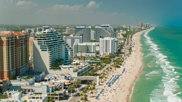istock Fort Lauderdale Beach - Aerial 1402197937
