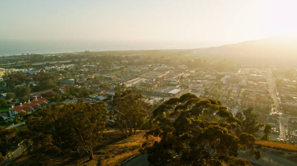 istock Ventura, California at Sunset - Aerial 1402199633