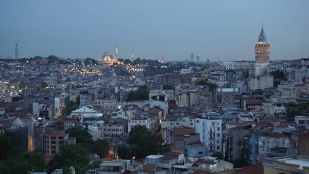 istock Twilight in Galata Istanbul 1402204625