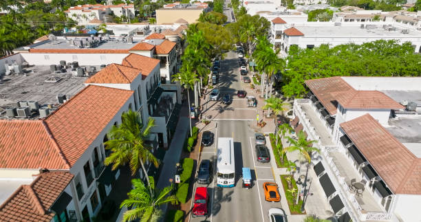 istock Aerial View of Downtown Naples, Florida 1402208392
