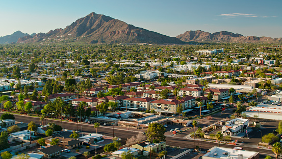 Homes in Scottsdale, Arizona - Aerial View