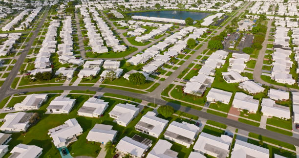 istock Retirement Community in Boynton Beach, Florida - Aerial 1402214678