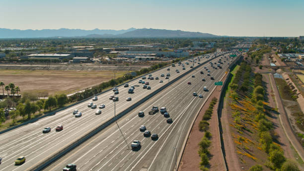 istock US Highway 60 in Mesa, Arizona - Drone Shot 1402214854