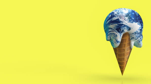 istock The earth ice cream melting for climate change or global warming concept 3d rendering 1402216557