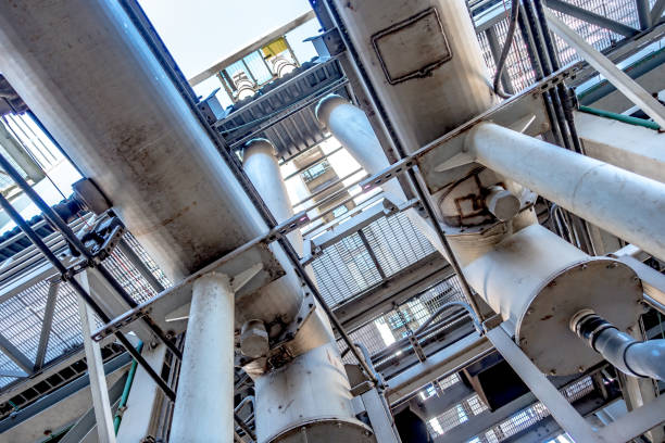 biosolids sludge distribution at wastewater plant