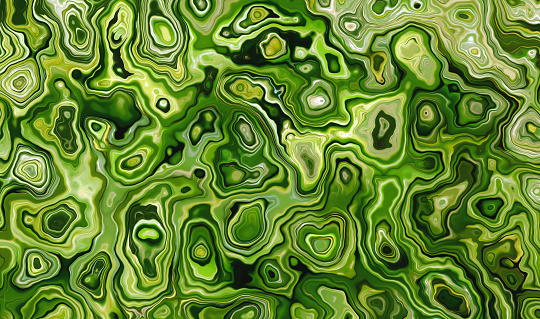 Green jade agate abstract smooth patterned background. Surface swirls illustration with liquid appearance.