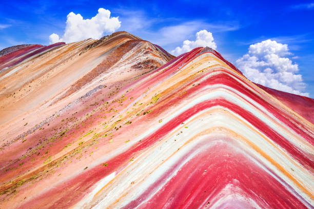 istock Vinicunca Rainbow Mountain in Andes, Peru outdoor spot. 1402239081