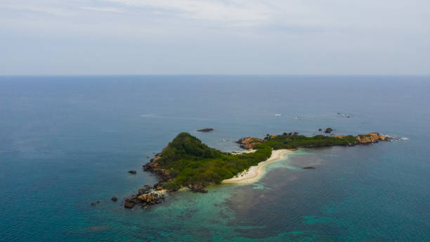 istock Tropical Pigeon Island view from above. Sri Lanka. 1402261253
