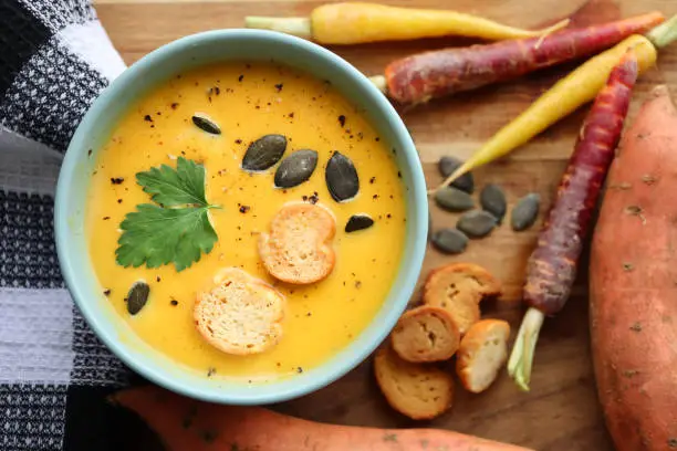 Photo of Soup in a bowl