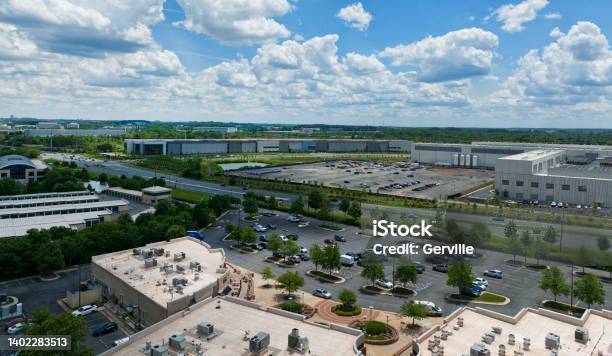 Ashburn Virginias Big Data Centers Stock Photo - Download Image Now - Data Center, Outdoors, Virginia - US State