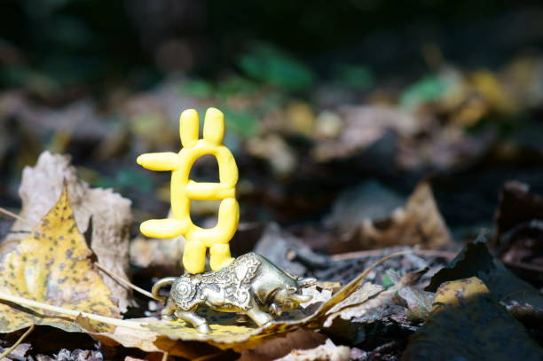 istock A metal bull with a Bitcoin figurine in close-up. 1402283767