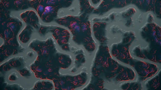 istock Microbiology Organic surface extreme close-up 1402284277