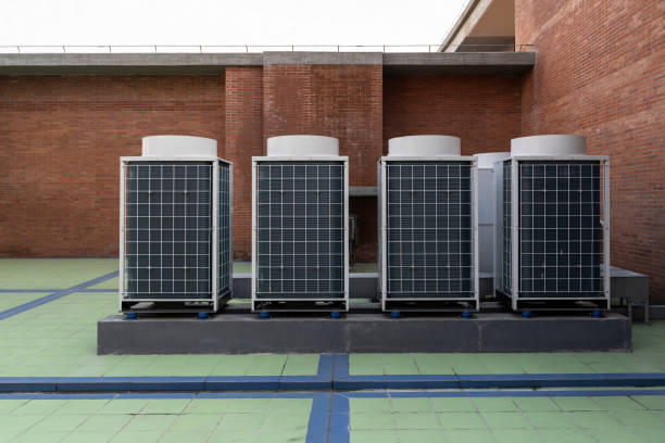 Roof air conditioning system of commercial office building