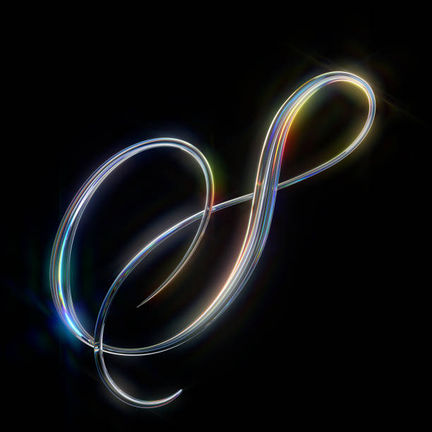 istock Glass Capital Letter S 1402294726