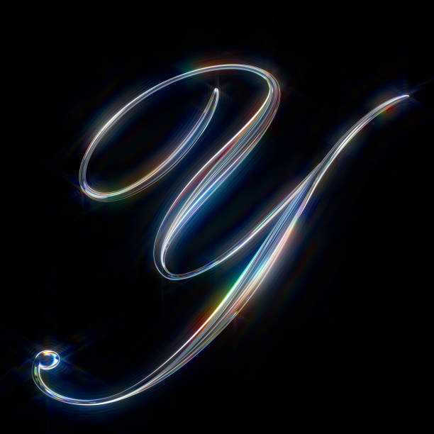 istock Glass Capital Letter Y 1402294751