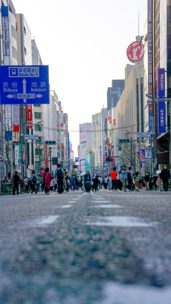 istock Street in Tokyo 1402294760
