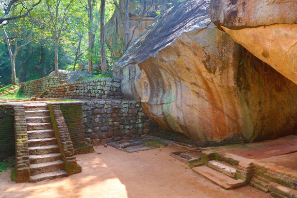 istock Stairway in Sigiriya Lion Castle 1402296084