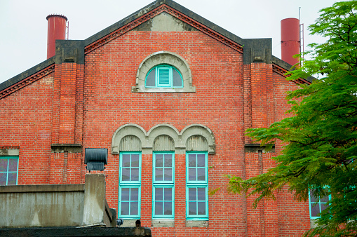 Burlington, USA, Vermont, USA -July 27, 2023: the campus of University of Vermont , a public university that is the oldest in Vermont.