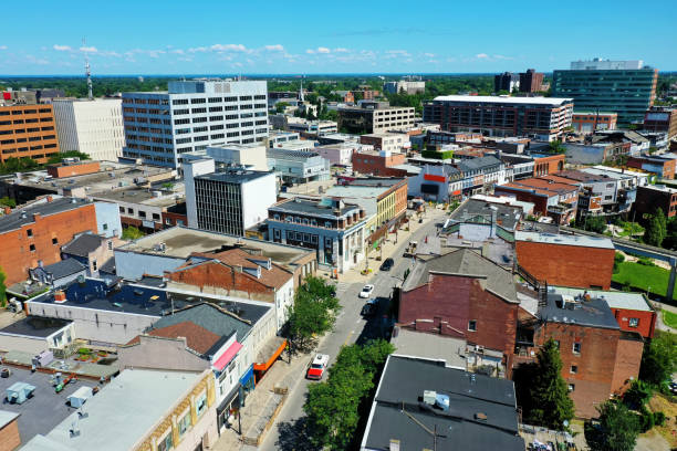 istock Aerial of St Catharines, Ontario, Canada 1402306455