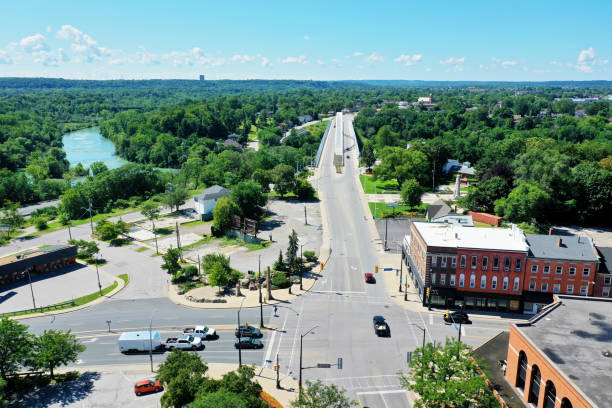 istock Aerial view of St Catharines, Ontario, Canada 1402306470