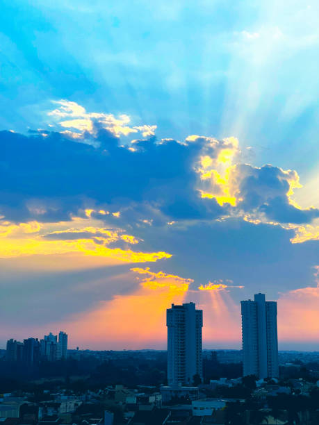istock Sun rising on a summer morning. 1402310137