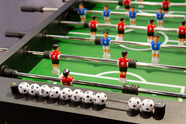 istock A small soccer table for playing and relaxing. 1402314374