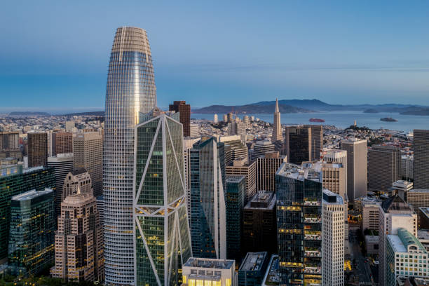istock Aerial View of San Francisco  Skyscrapers 1402318521