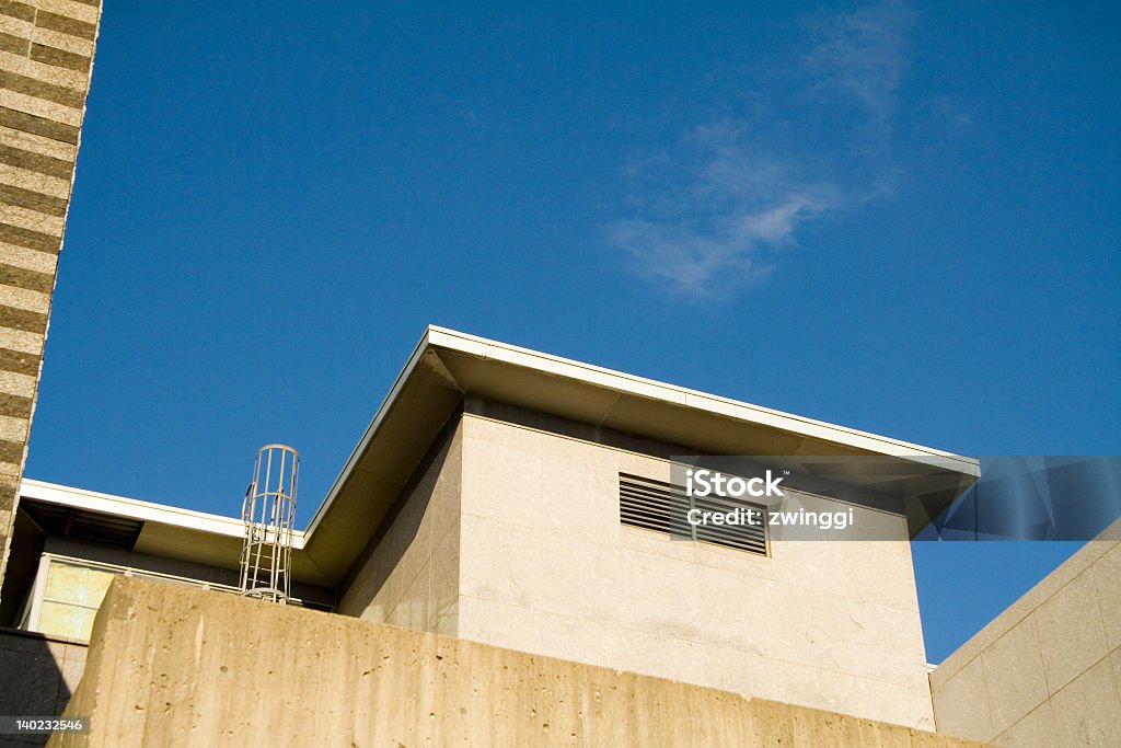 Seitengässchen und Sky - Lizenzfrei Außenaufnahme von Gebäuden Stock-Foto