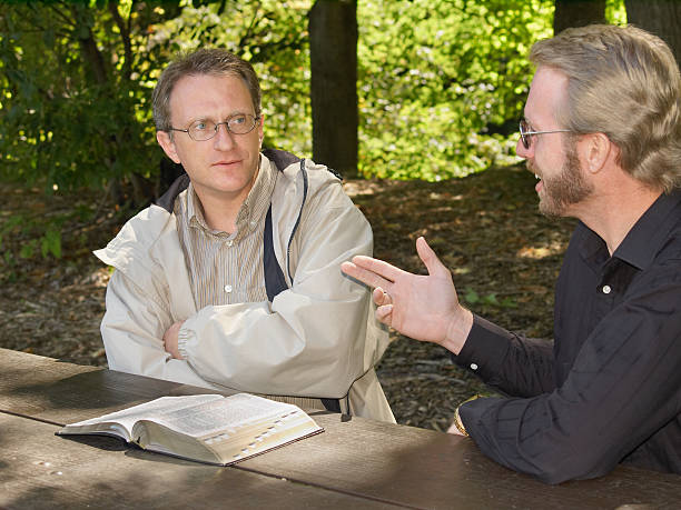 The Skeptic stock photo