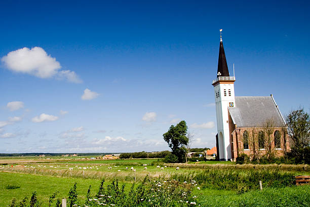 istock Church on Texel, The Netherlands 140232994