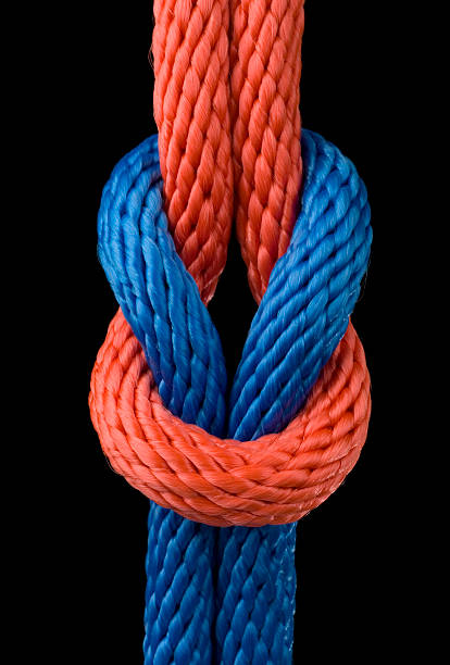 Love knot stock photo