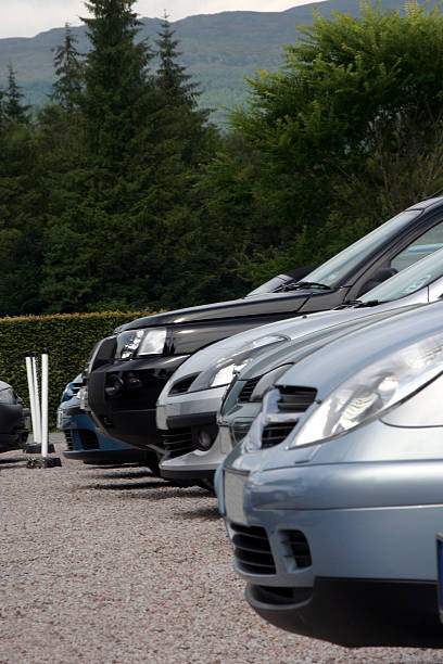 istock cars in parking lot 140233150