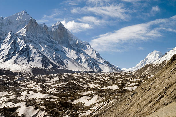 istock Baghirathi Parbat and Gangotri glacier 140233222
