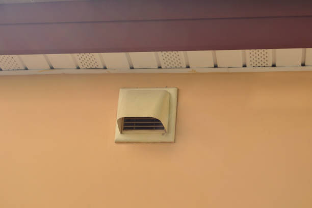istock Air ventilation duct on the wall 1402336920
