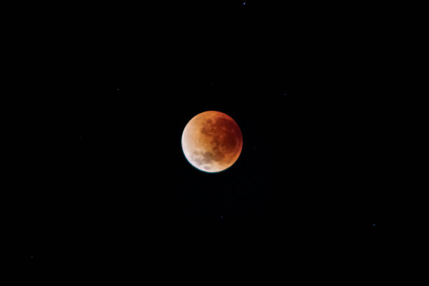 Lunar eclipse seen in the sky of Rio de Janeiro. Lunar eclipse seen in the sky of Rio de Janeiro, Brazil. penumbral lunar eclipse stock pictures, royalty-free photos & images