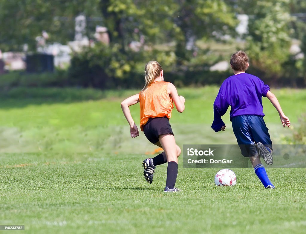 Fußballspiel Spiel - Lizenzfrei Aktiver Lebensstil Stock-Foto