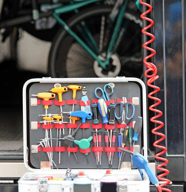istock stocked toolbox with screwdrivers pliers tongs scissors in a mechanical workshop for repairing bicycles 1402339139