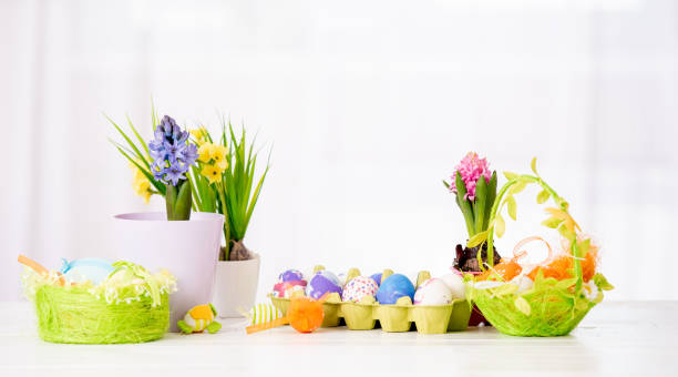 istock The set of Easter decorations 1402339429