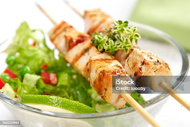 Grill Skewer Stock Photo - Download Image Now - Barbecue - Meal, Color Image, Food