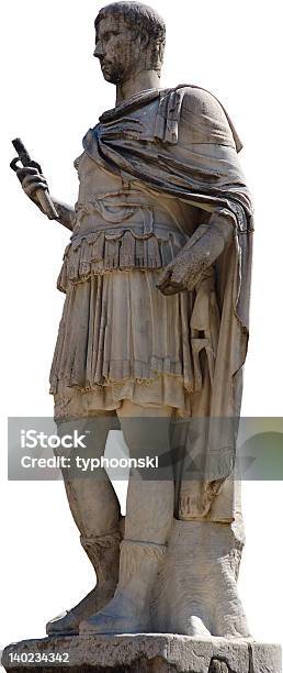 Photo libre de droit de Roman Statue Isolation banque d'images et plus d'images libres de droit de Adulte - Adulte, Art, Art du spectacle