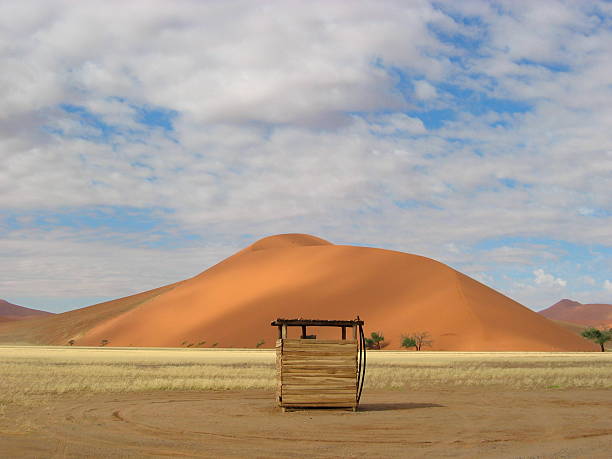 Soussevlei Duna de arena - foto de stock