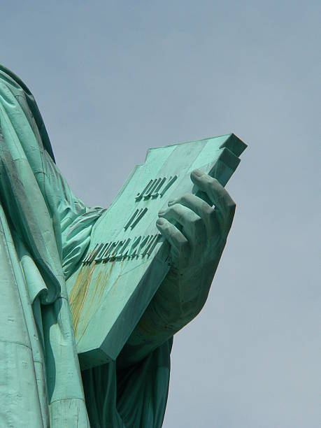 Declaration of Indipendence stock photo