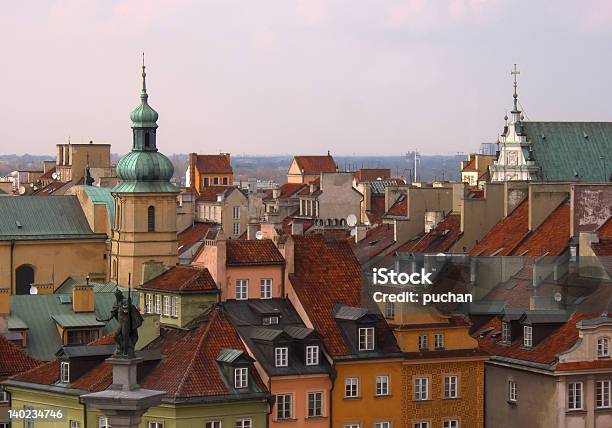 Vieja De Varsovia Foto de stock y más banco de imágenes de Aire libre - Aire libre, Arquitectura exterior, Barrio antiguo